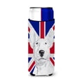 thumbnail image 1 of Carolines Treasures SC9860MUK Bull Terrier with English Union Jack British Flag Ultra Hugger for slim cans Slim Can, 1 of 6