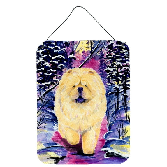 Caroline's Treasures SS1005DS1216 Chow Chow Wall or Door Hanging Prints, 12x16, multicolor
