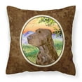 thumbnail image 1 of Carolines Treasures SS1017PW1414 Field Spaniel Fabric Decorative Pillow, 14Hx14W, multicolor, 1 of 4
