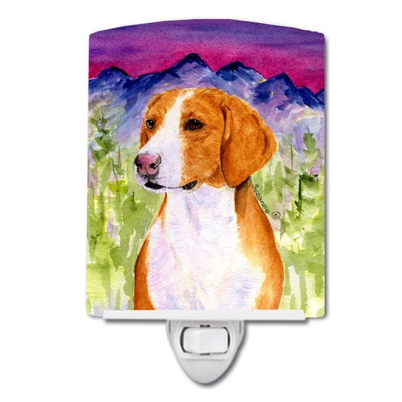 Carolines Treasures SS1020CNL Drever Ceramic Night Light 6x4x3" multicolor