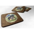 thumbnail image 1 of Carolines Treasures SS1037FC Tibetan Mastiff Foam Coaster Set of 4 3 1/2 x 3 1/2 multicolor, 1 of 3