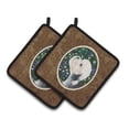 thumbnail image 1 of Dandie Dinmont Terrier Pair of Pot Holders, 1 of 2