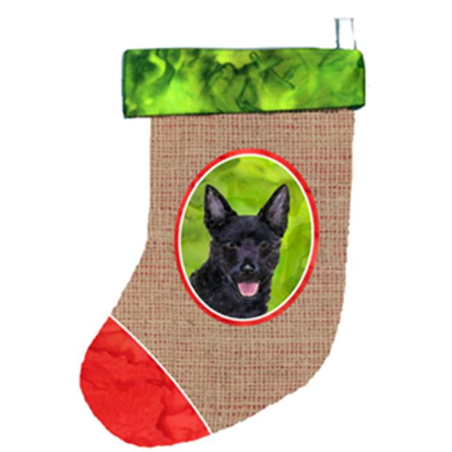 Australian Kelpie Christmas Stocking Australian Kelpie Christmas Stocking