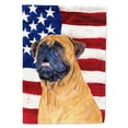 thumbnail image 1 of Carolines Treasures SS4004CHF USA American Flag with Bullmastiff Flag Canvas, Large, Multicolor, 1 of 2