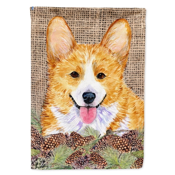 Carolines Treasures SS4077-FLAG-PARENT Corgi Flag multicolor