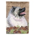 thumbnail image 1 of Keeshond Garden Flag, 1 of 2