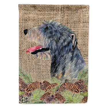 Carolines Treasures SS4095-FLAG-PARENT Irish Wolfhound Flag  multicolor