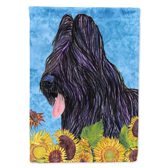 Briard Garden Flag