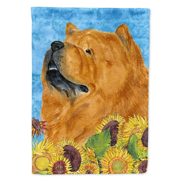 Carolines Treasures SS4135-FLAG-PARENT Chow Chow Flag  multicolor