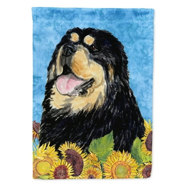 Carolines Treasures SS4145-FLAG-PARENT Tibetan Mastiff Flag  multicolor