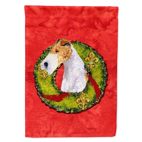 Carolines Treasures SS4168-FLAG-PARENT Fox Terrier Flag multicolor