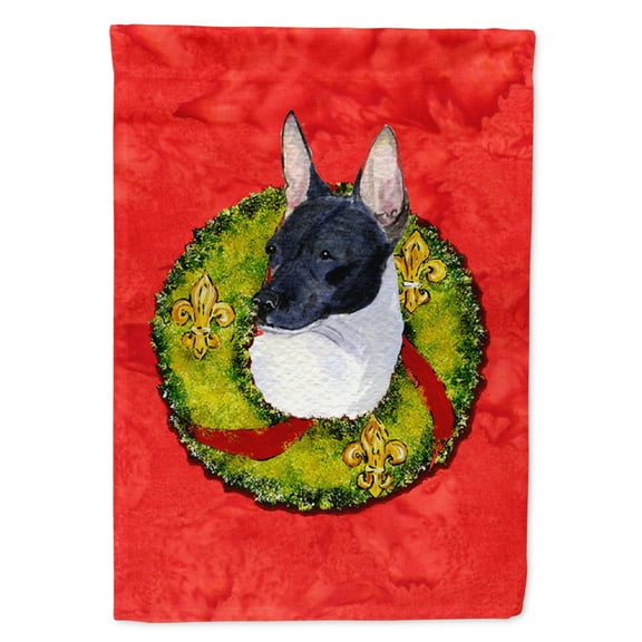 Carolines Treasures SS4170-FLAG-PARENT Rat Terrier Flag  multicolor