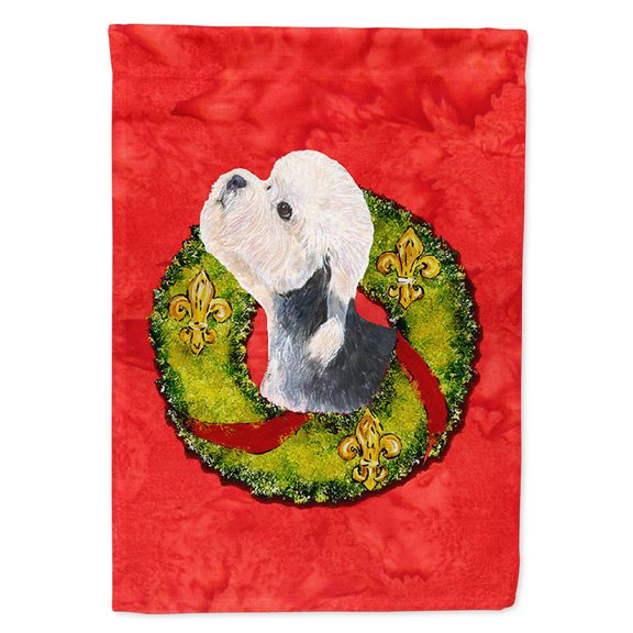 Dandie Dinmont Terrier Flag Canvas House Size