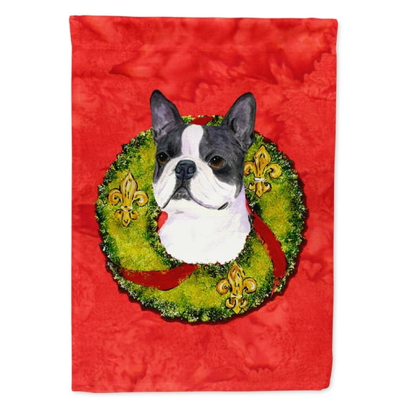 Carolines Treasures SS4203-FLAG-PARENT Boston Terrier Flag  multicolor