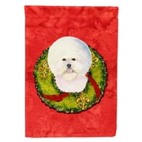 Carolines Treasures SS4213-FLAG-PARENT Bichon Frise Flag  multicolor