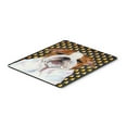 thumbnail image 1 of Carolines Treasures SS4277MP "Bulldog English Candy Corn Halloween Portrait Mouse Pad Hot Pad or Trivet" Large, 1 of 1
