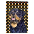 thumbnail image 1 of Carolines Treasures SS4317-FLAG-PARENT Rottweiler Candy Corn Halloween Portrait Flag  multicolor, 1 of 2