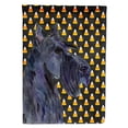 thumbnail image 1 of Carolines Treasures SS4322-FLAG-PARENT Scottish Terrier Candy Corn Halloween Portrait Flag  multicolor, 1 of 2