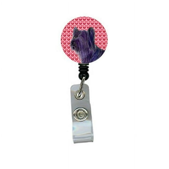 Carolines Treasures SS4463BR Skye Terrier Retractable Badge Reel Or Id Holder With Clip