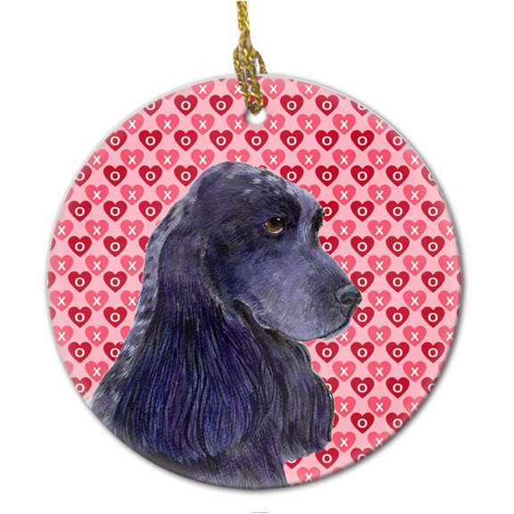 Carolines Treasures SS4471CO1 Cocker Spaniel Ceramic Ornament, Multicolor