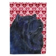 thumbnail image 1 of Chow Chow Hearts Love and Valentine's Day Portrait Flag Canvas House Size, 1 of 2