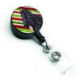 thumbnail image 1 of Carolines Treasures SS4558BR Briard Candy Cane Holiday Christmas Retractable Badge Reel, 1 of 2