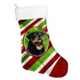 thumbnail image 1 of Carolines Treasures SS4593-CS Rottweiler Winter Snowflakes Christmas Stocking, 11 x 18", Multicolor, 1 of 2