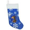 thumbnail image 1 of Carolines Treasures SS4617-CS Doberman Winter Snowflakes Christmas Stocking SS4617 Large multicolor, 1 of 2