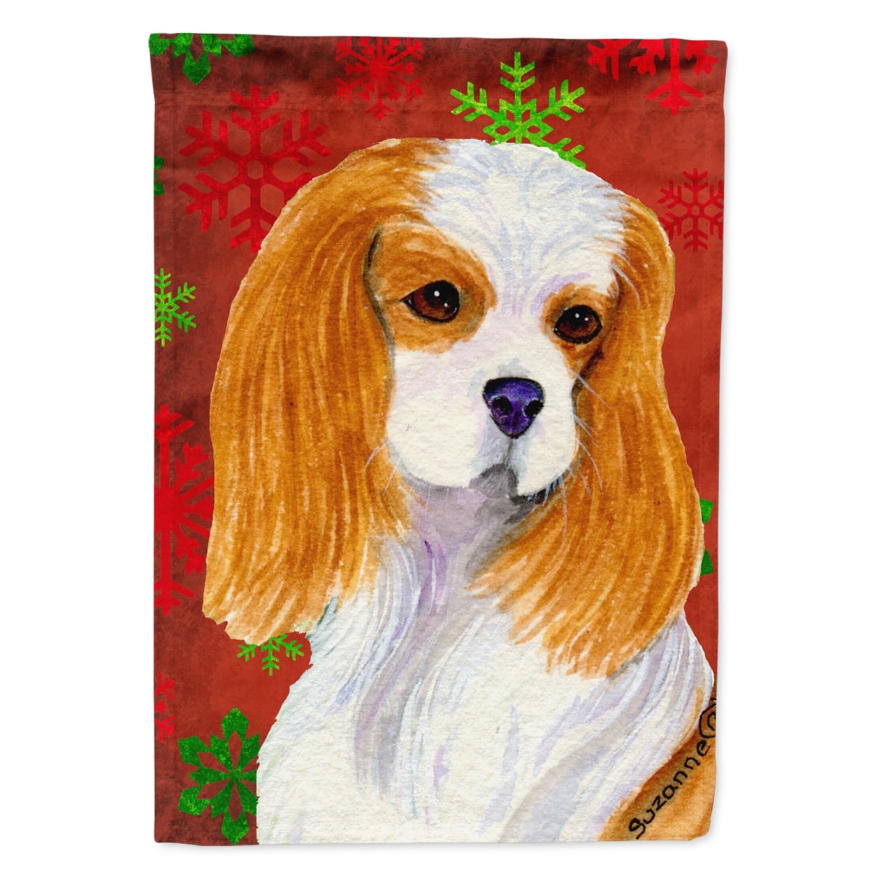 Carolines Schätze SC9546-FLAG-PARENT Boykin Spaniel Herbstlaub Flagge DE