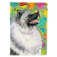 thumbnail image 1 of Carolines Treasures SS4833-FLAG-PARENT Keeshond Easter Eggtravaganza Flag  multicolor, 1 of 2