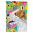 thumbnail image 1 of Carolines Treasures SS4849-FLAG-PARENT Jack Russell Terrier Easter Eggtravaganza Flag  multicolor, 1 of 2