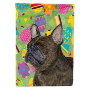 Carolines Treasures SS4864-FLAG-PARENT French Bulldog Easter Eggtravaganza Flag multicolor