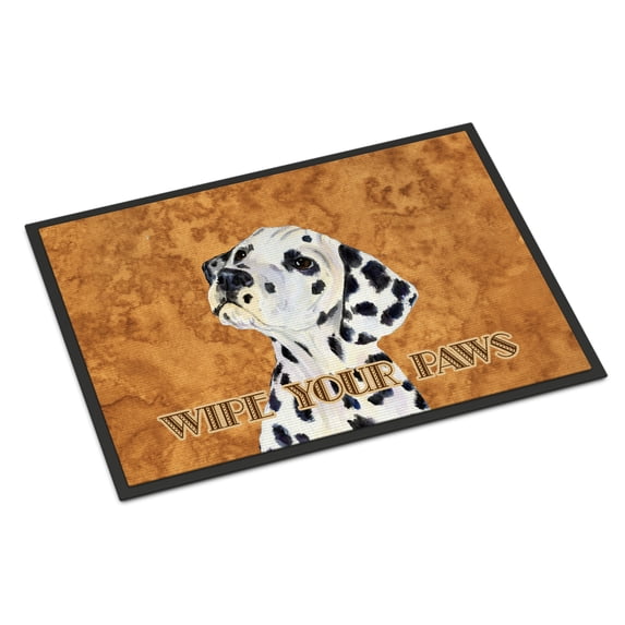 Carolines Treasures SS4892MAT Dalmatian Wipe your Paws Doormat 18x27 27"L x 18"W multicolor