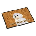 thumbnail image 1 of Carolines Treasures SS4898JMAT Puppy Cut Maltese Wipe your Paws Doormat 24x36 36"L x 24"W multicolor, 1 of 4