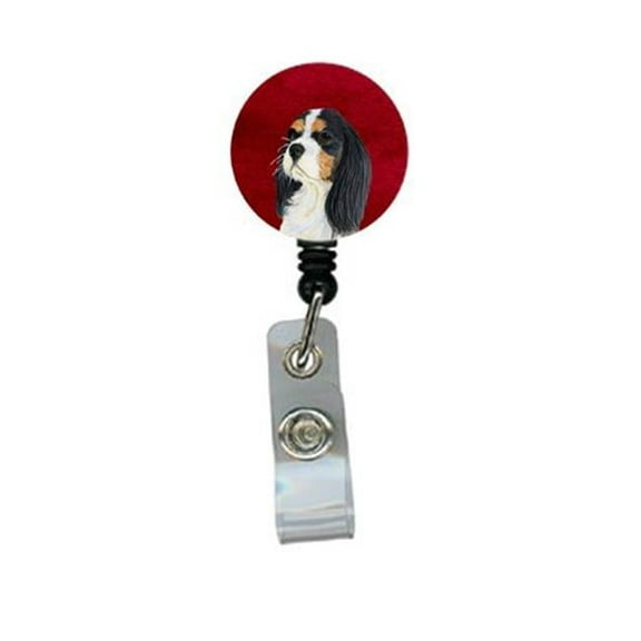 Carolines Treasures SS6029BR Cavalier Spaniel Retractable Badge Reel or ID Holder with Clip