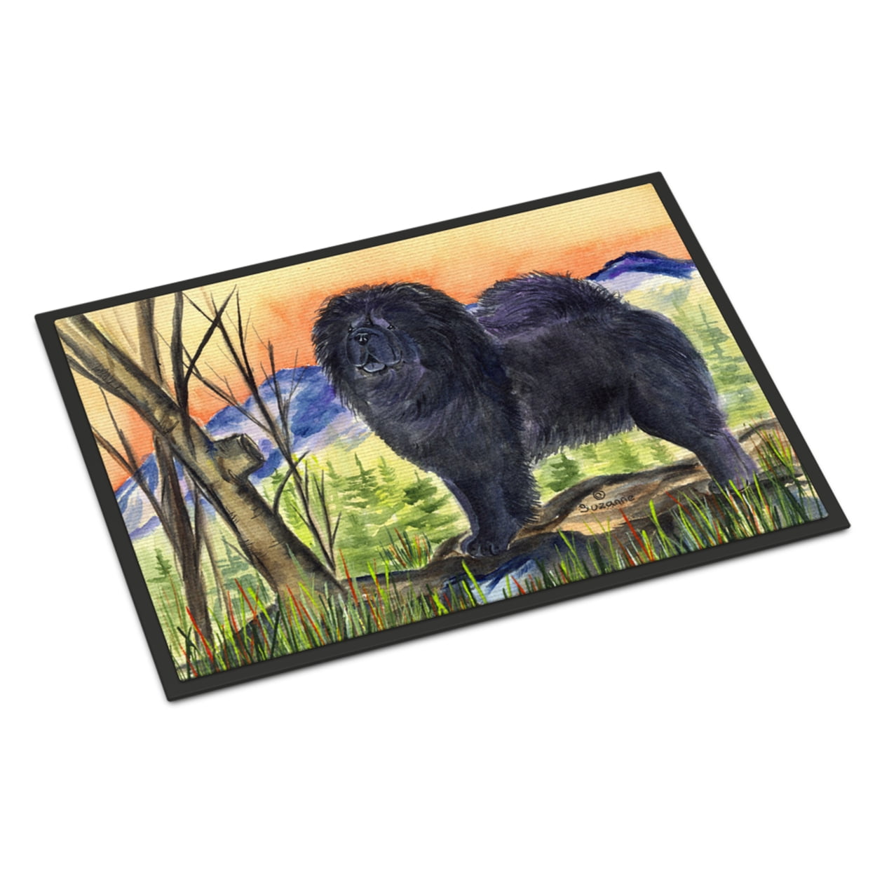 Carolines Treasures SS7005JMAT Chow Chow Doormat 24x36 36"L x 24"W multicolor
