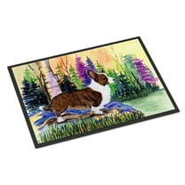 Carolines Treasures SS8006MAT Corgi Doormat 18x27 27"L x 18"W multicolor
