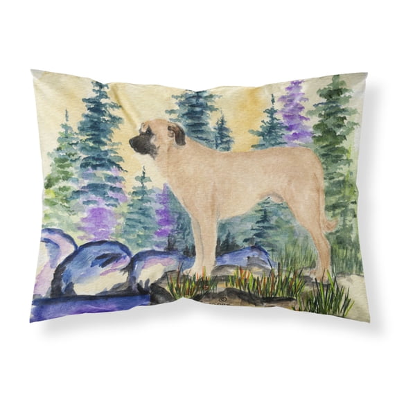 Carolines Treasures SS8012PILLOWCASE Anatolian Shepherd Fabric Standard Pillowcase Standard multicolor