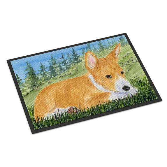 Carolines Treasures SS8016MAT 18 x 27 in. Basenji Indoor Outdoor Mat