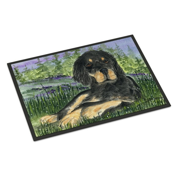Carolines Treasures SS8026MAT Gordon Setter Doormat 18x27 27"L x 18"W multicolor