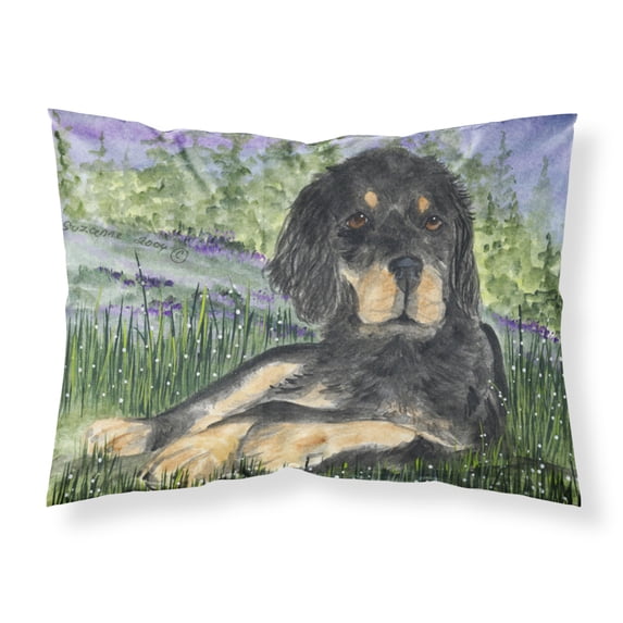 Carolines Treasures SS8026PILLOWCASE Gordon Setter Fabric Standard Pillowcase Standard multicolor