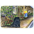 thumbnail image 1 of Carolines Treasures SS8117LCB Chow Chow Glass Cutting Board Large, 12H x 16W, multicolor, 1 of 2