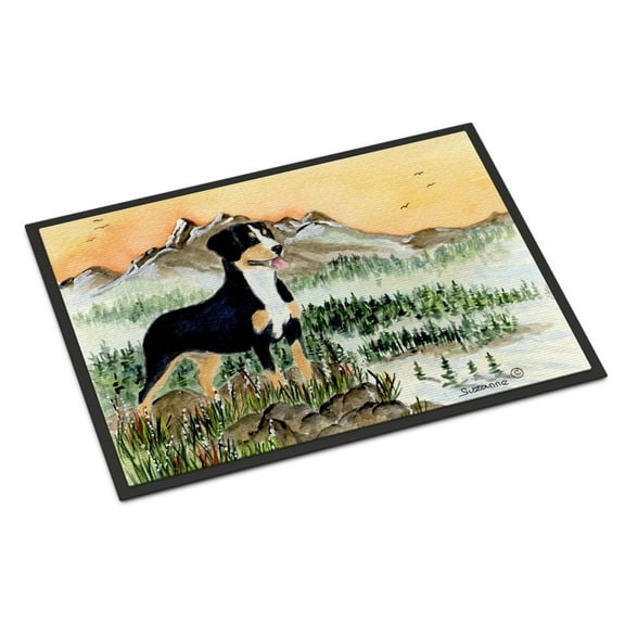 Carolines Treasures SS8119MAT Entlebucher Mountain Dog Doormat 18x27 27"L x 18"W multicolor