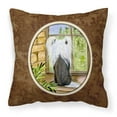 thumbnail image 1 of Carolines Treasures SS8121PW1414 Chinese Crested Fabric Decorative Pillow, 14Hx14W, multicolor, 1 of 4