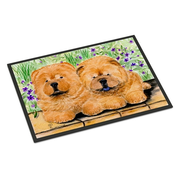 Carolines Treasures SS8123MAT Chow Chow Doormat 18x27 27"L x 18"W multicolor