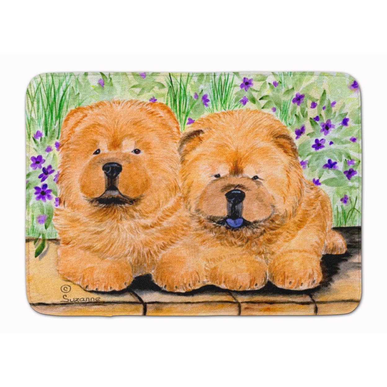 Carolines Treasures SS8123RUG Chow Chow Machine Washable Memory Foam ...