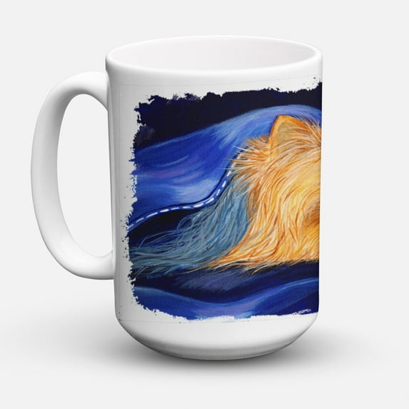 Carolines Treasures SS8136CM15 Yorkie Coffee Mug 15 oz 15 ounce multicolor