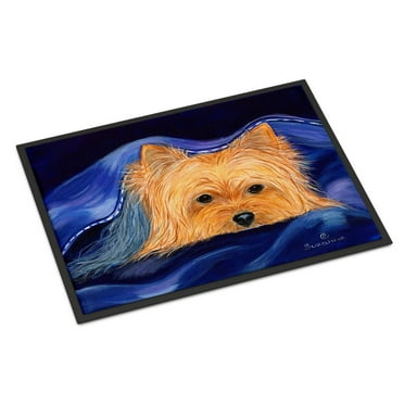 Carolines Treasures SS8136JMAT Yorkie Doormat 24x36 36"L x 24"W multicolor