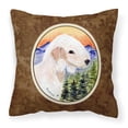 thumbnail image 1 of Carolines Treasures SS8158PW1414 Bedlington Terrier Fabric Decorative Pillow, 14Hx14W, multicolor, 1 of 4