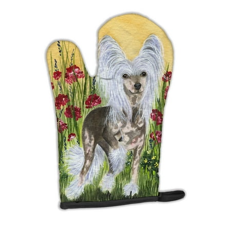 Chinese Crested Oven Mitt